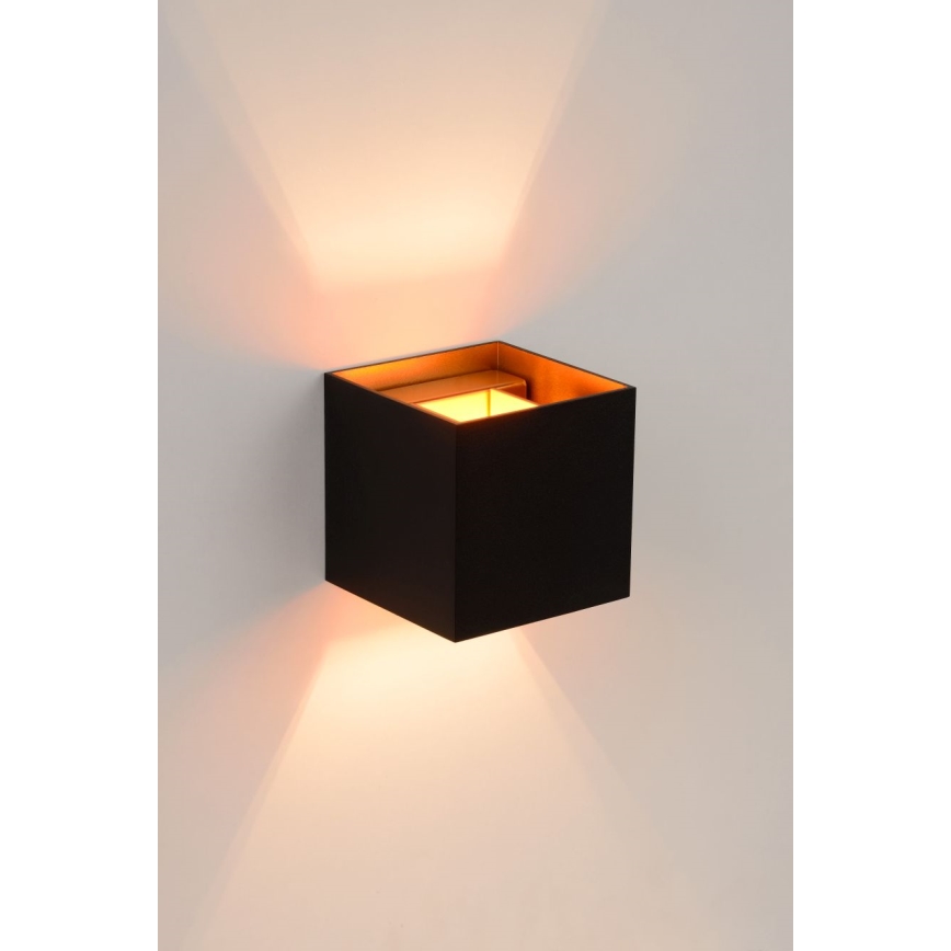 Lucide 09217/04/30 - Dimmbare LED-Wandleuchte XIO 1xG9/4W/230V schwarz