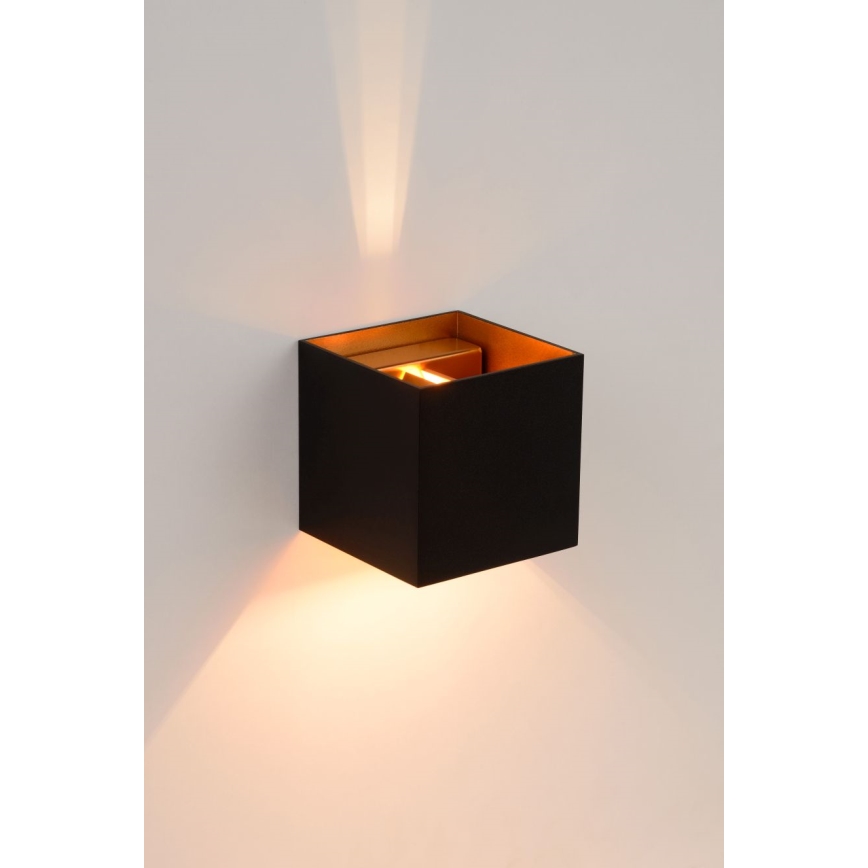 Lucide 09217/04/30 - Dimmbare LED-Wandleuchte XIO 1xG9/4W/230V schwarz