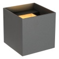 Lucide 09217/04/36 - Dimmbare LED-Wandleuchte XIO 1xG9/4W/230V anthrazit