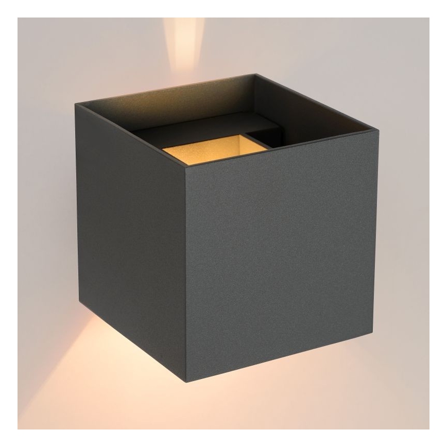 Lucide 09217/04/36 - Dimmbare LED-Wandleuchte XIO 1xG9/4W/230V anthrazit