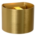 Lucide 09218/04/02 - Dimmbare LED-Wandleuchte XIO 1xG9/4W/230V golden