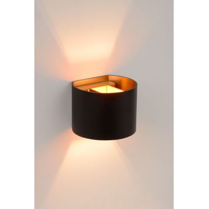 Lucide 09218/04/30 - Dimmbare LED-Wandleuchte XIO 1xG9/4W/230V schwarz