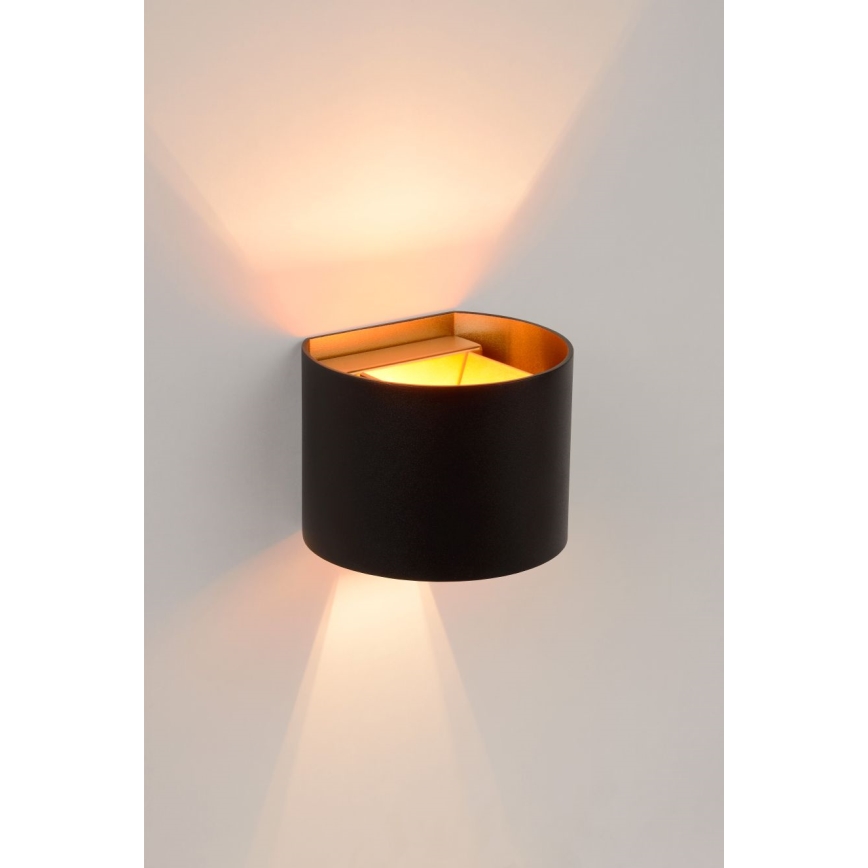 Lucide 09218/04/30 - Dimmbare LED-Wandleuchte XIO 1xG9/4W/230V schwarz