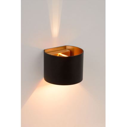 Lucide 09218/04/30 - Dimmbare LED-Wandleuchte XIO 1xG9/4W/230V schwarz