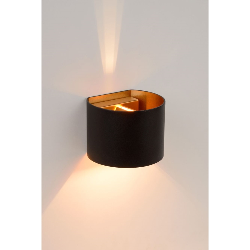 Lucide 09218/04/30 - Dimmbare LED-Wandleuchte XIO 1xG9/4W/230V schwarz
