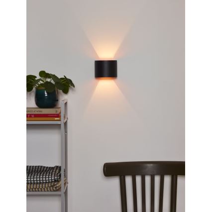 Lucide 09218/04/30 - Dimmbare LED-Wandleuchte XIO 1xG9/4W/230V schwarz
