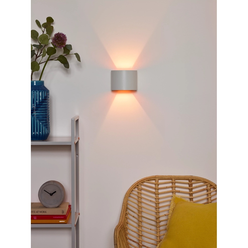 Lucide 09218/04/31 - Dimmbare LED-Wandleuchte XIO 1xG9/4W/230V weiß