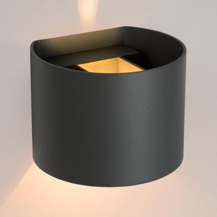 Lucide 09218/04/36 - Dimmbare LED-Wandleuchte XIO 1xG9/4W/230V anthrazit