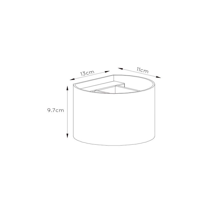 Lucide 09218/04/36 - Dimmbare LED-Wandleuchte XIO 1xG9/4W/230V anthrazit