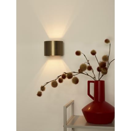 Lucide 09218/04/97 - Dimmbare LED-Wandleuchte XIO 1xG9/4W/230V braun