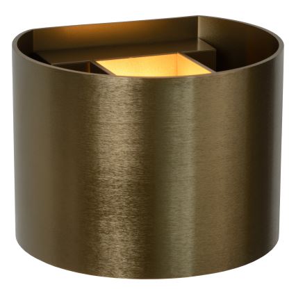Lucide 09218/04/97 - Dimmbare LED-Wandleuchte XIO 1xG9/4W/230V braun