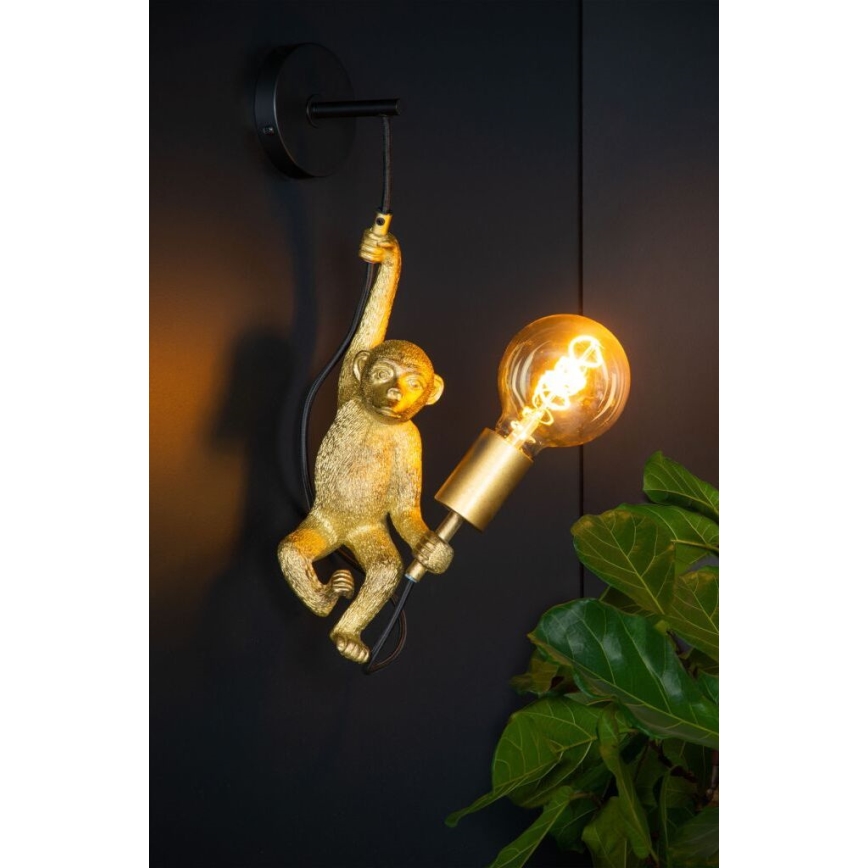 Lucide 10202/01/30 - Wandleuchte EXTRAVAGANZA CHIMP 1xE27/60W/230V