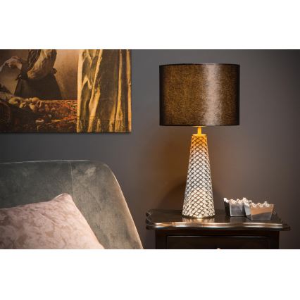 Lucide 10501/81/30 - Lampe de table VELVET 1xE27/40W/230V