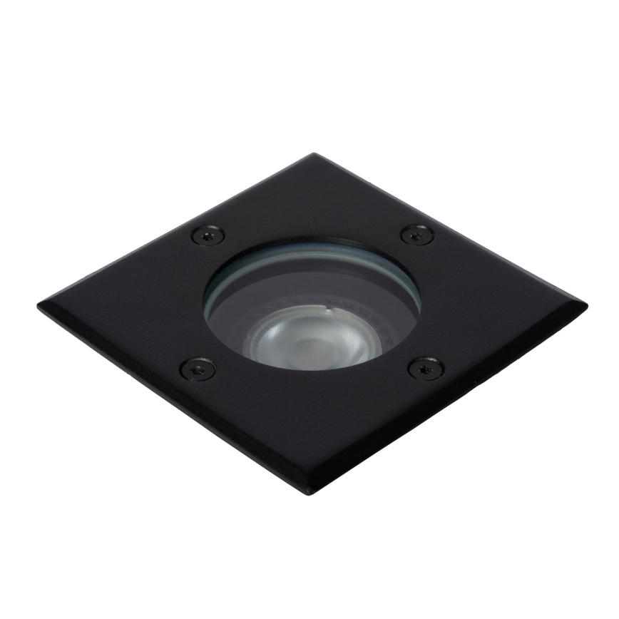 Lucide 11800/01/30 - Außeneinbauleuchte BILTIN 1xGU10/35W/230V IP67 schwarz
