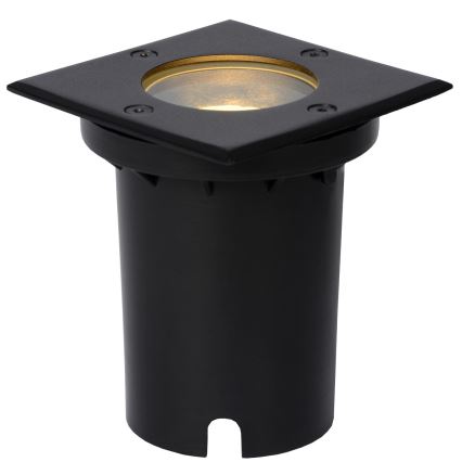 Lucide 11800/01/30 - Außeneinbauleuchte BILTIN 1xGU10/35W/230V IP67 schwarz