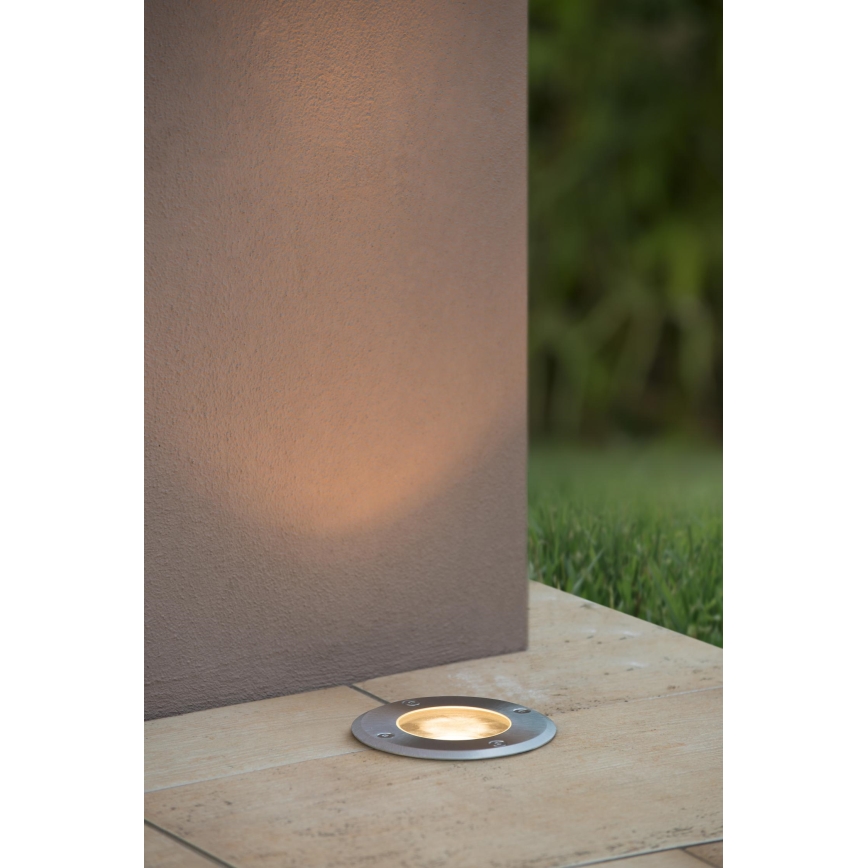 Lucide 11801/01/12 - Außeneinbauleuchte BILTIN 1xGU10/35W/230V IP67