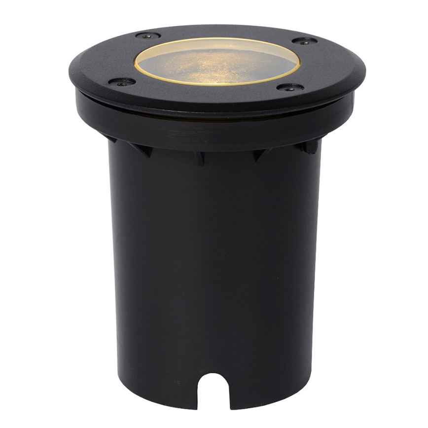 Lucide 11801/01/30 - Außeneinbauleuchte BILTIN 1xGU10/35W/230V IP67 schwarz