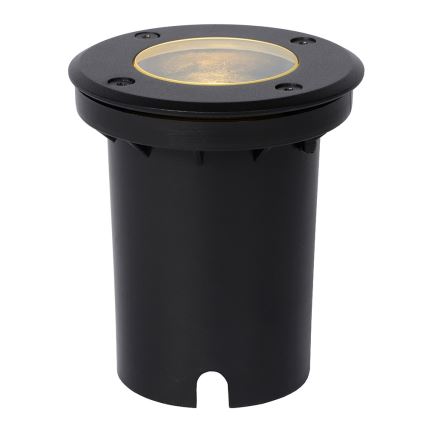Lucide 11801/01/30 - Lampada da incasso per esterni BILTIN 1xGU10/35W/230V IP67 nero
