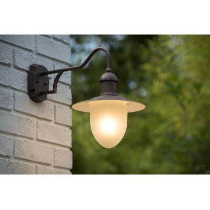 Lucide 11871/01/97 - Aussen Wandleuchte ARUBA 1xE27/24W/230V