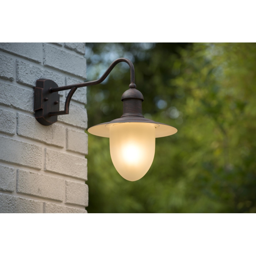 Lucide 11871/01/97 - Aussen Wandleuchte ARUBA 1xE27/24W/230V
