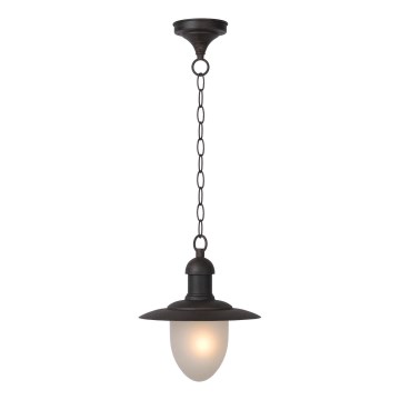 Lucide 11872/01/97 - Lampada a sospensione da esterno ARUBA 1xE27/60W/230V