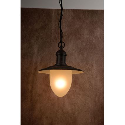 Lucide 11872/01/97 - Lampada a sospensione da esterno ARUBA 1xE27/60W/230V