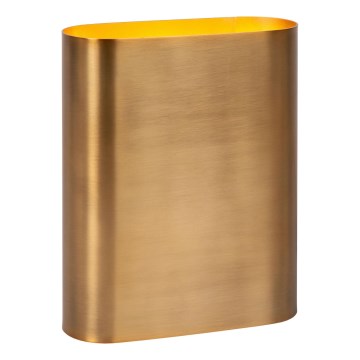 Lucide 12219/02/02 - Applique murale OVALIS 2xE14/9W/230V doré