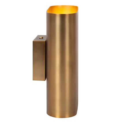 Lucide 12219/02/02 - Wandleuchte OVALIS 2xE14/9W/230V golden