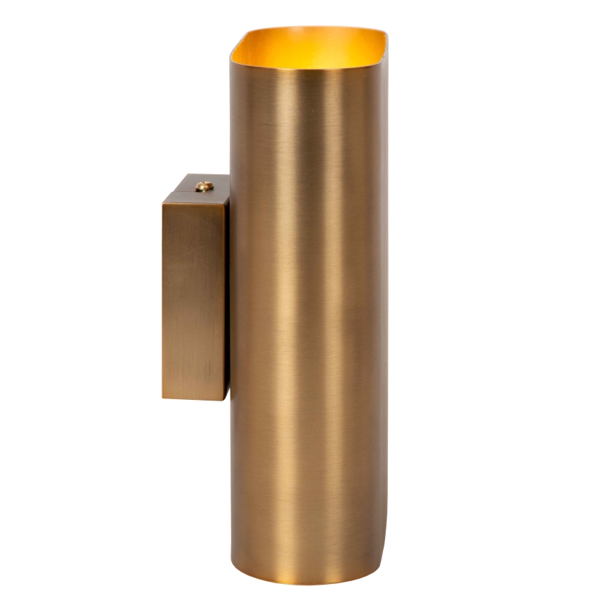 Lucide 12219/02/02 - Wandleuchte OVALIS 2xE14/9W/230V golden