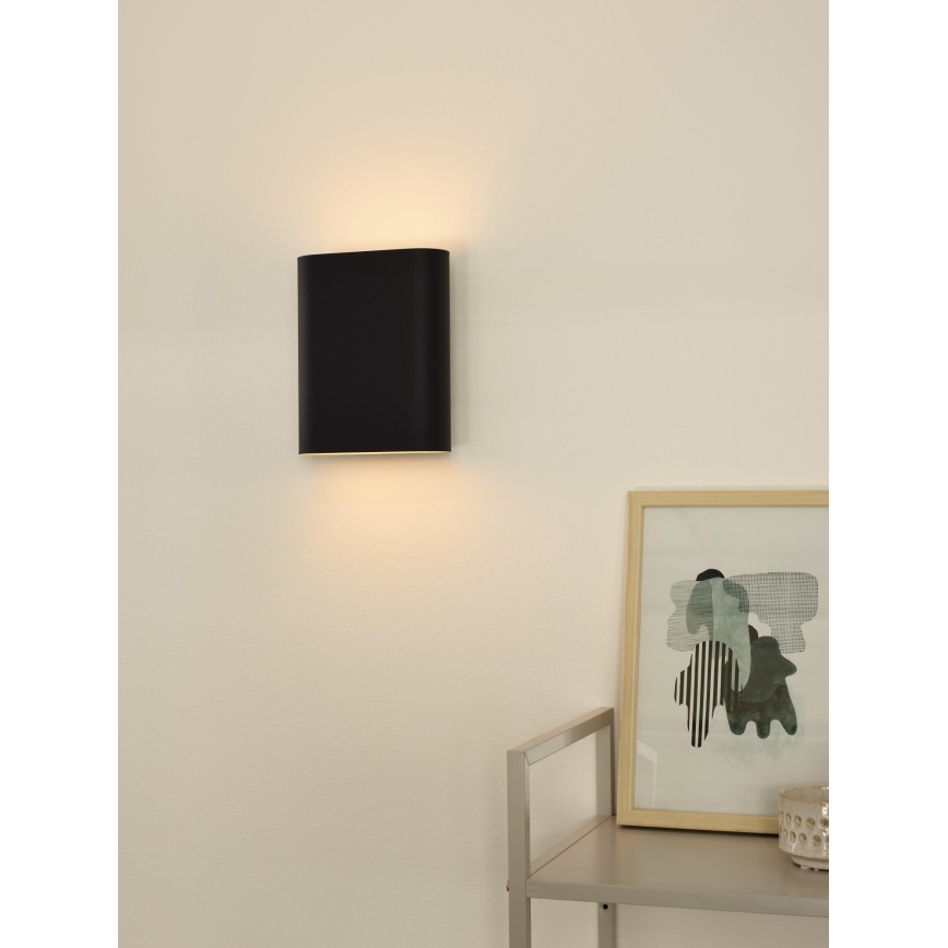 Lucide 12219/02/30 - Applique murale OVALIS 2xE14/9W/230V