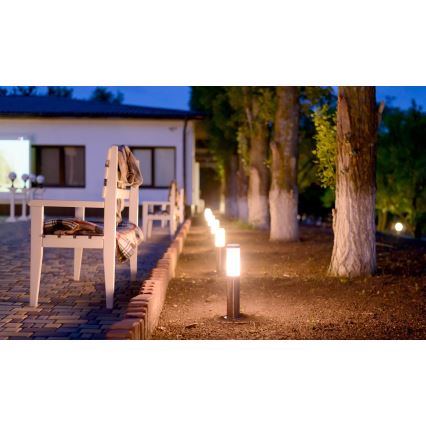 Lucide 14863/45/12 - Lampadaire extérieur KIBO 1xE27/20W/230V IP44