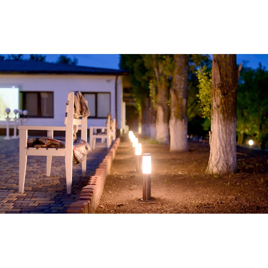 Lucide 14863/45/12 - Lampadaire extérieur KIBO 1xE27/20W/230V IP44