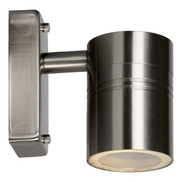 Lucide 14867/05/12 - LED Außenleuchte mit Sensor ARNE-LED 1xGU10/5W/230V chrom matt