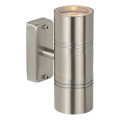 Lucide 14867/11/12 - LED Auβen-Wandbeleuchtung ARNE-LED 2xGU10/5W/230V chrom matt