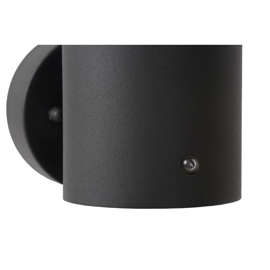 Lucide 14871/01/30 - Applique da esterno con sensore SOLID 1xE27/60W/230V IP54