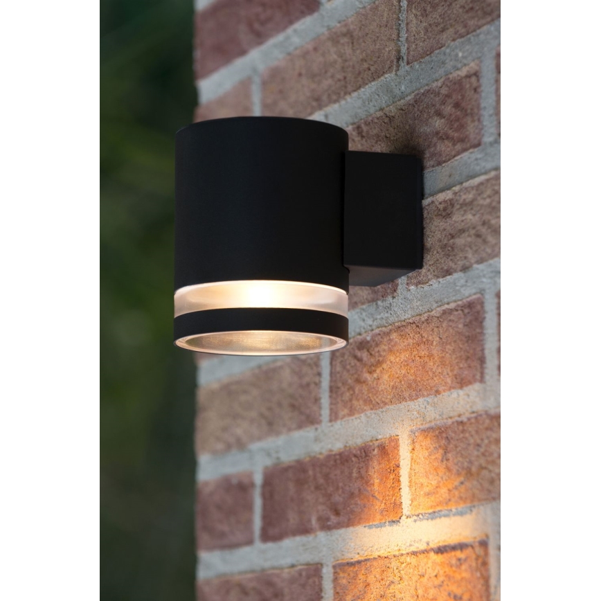 Lucide 14880/05/30 - LED Applique da esterno dimmerabile BASCO 1xGU10/4,5W/230V IP54
