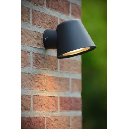 Lucide 14881/05/30 - Applique murale LED extérieure DINGO 1xGU10/5W/230V IP44