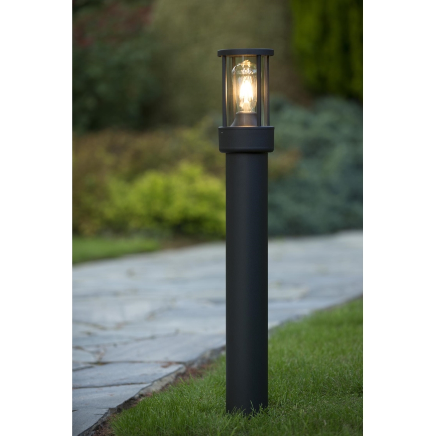 Lucide 14893/80/30 - Außenleuchte mit Dämmerungssensor LORI 1xE27/15W/230V IP44