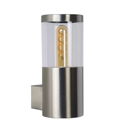 Lucide 14899/01/12 - Outdoor-Wandleuchte FEDOR 1xE27/40W/230V IP44 matt Chrom