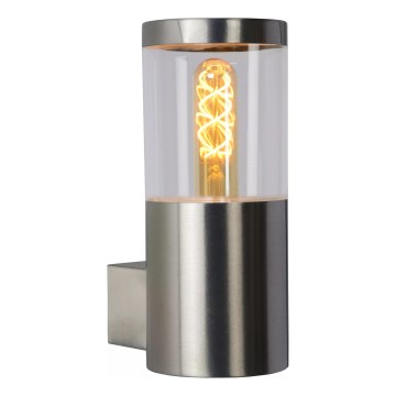 Lucide 14899/01/12 - Outdoor-Wandleuchte FEDOR 1xE27/40W/230V IP44 matt Chrom