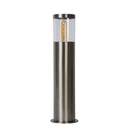 Lucide 14899/50/12 - Außenleuchte FEDOR 1xE27/40W/230V IP44 49 cm matt Chrom
