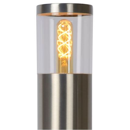 Lucide 14899/50/12 - Außenleuchte FEDOR 1xE27/40W/230V IP44 49 cm matt Chrom
