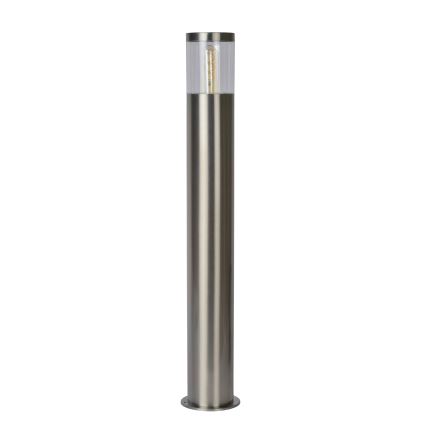 Lucide 14899/80/12 - Außenleuchte FEDOR 1xE27/40W/230V IP44 79 cm matt Chrom