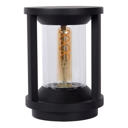 Lucide 15804/22/30 - Außenleuchte CADIX 1xE27/15W/230V 22 cm IP65 schwarz