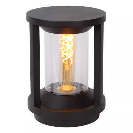 Lucide 15804/22/30 - Außenleuchte CADIX 1xE27/15W/230V 22 cm IP65 schwarz