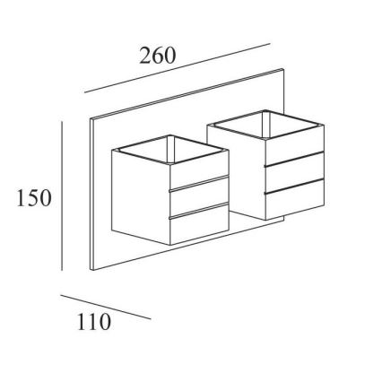 Lucide 17282/02/12 - Applique murale BOK 2xG9/40W/230V