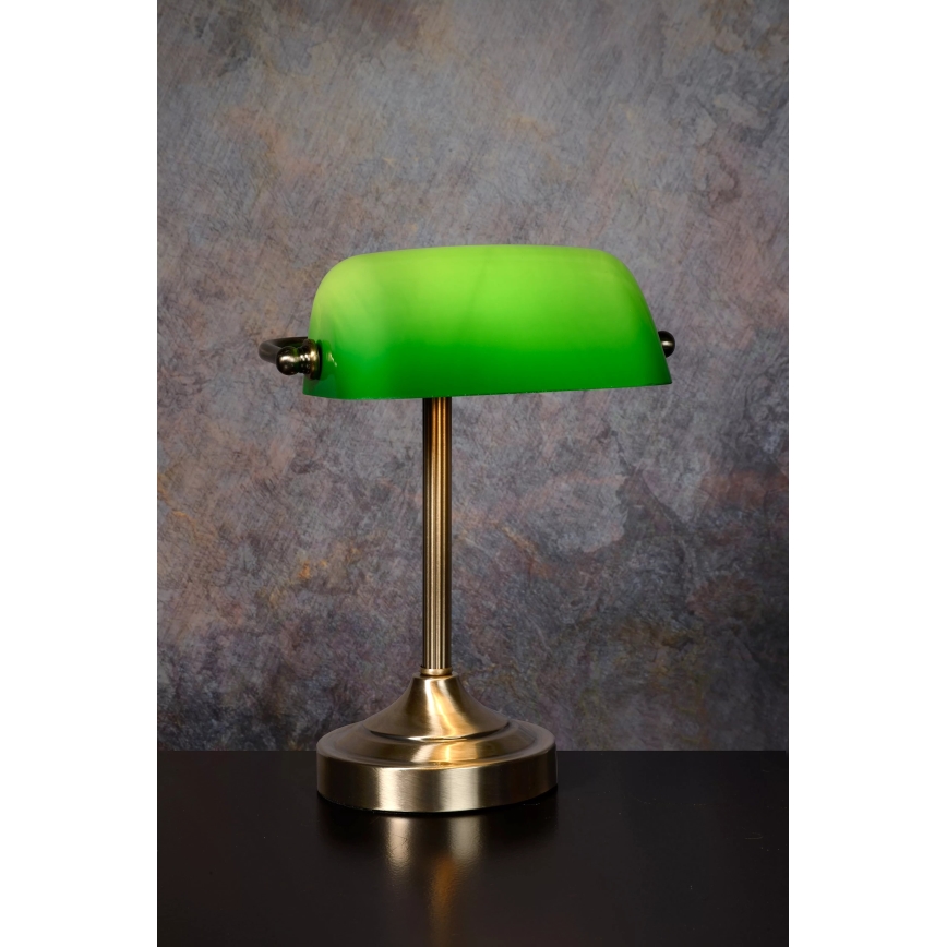 Lucide 17504/01/03 - Lampe de table BANKER 1xE14/40W/230V