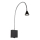 Lucide 18293/03/30 - LED Lampada flessibile piccola BUDDY LED/3W/230V nero