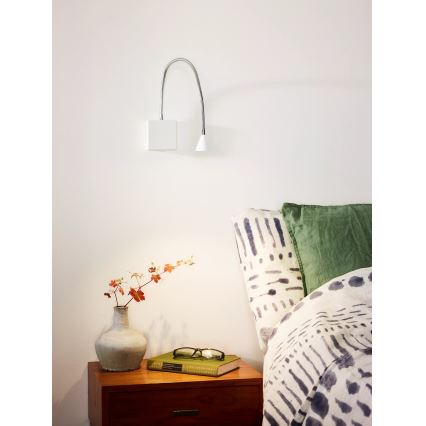 Lucide 18293/03/31 - LED Lampada flessibile piccola BUDDY LED/4W/230V bianco