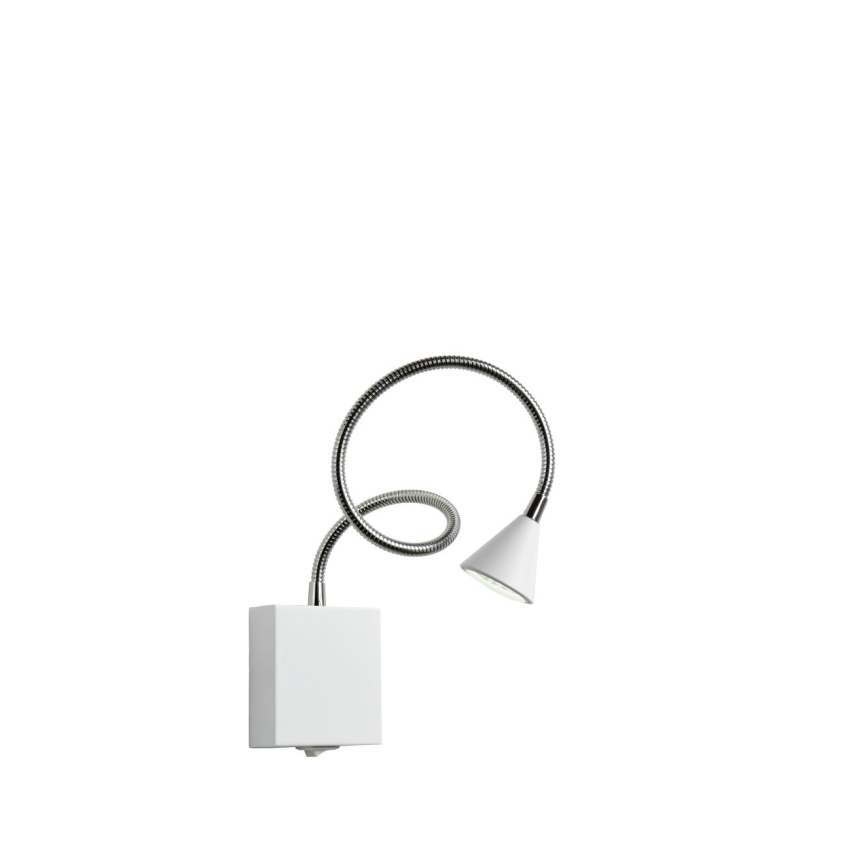 Lucide 18293/03/31 - LED Lampada flessibile piccola BUDDY LED/4W/230V bianco